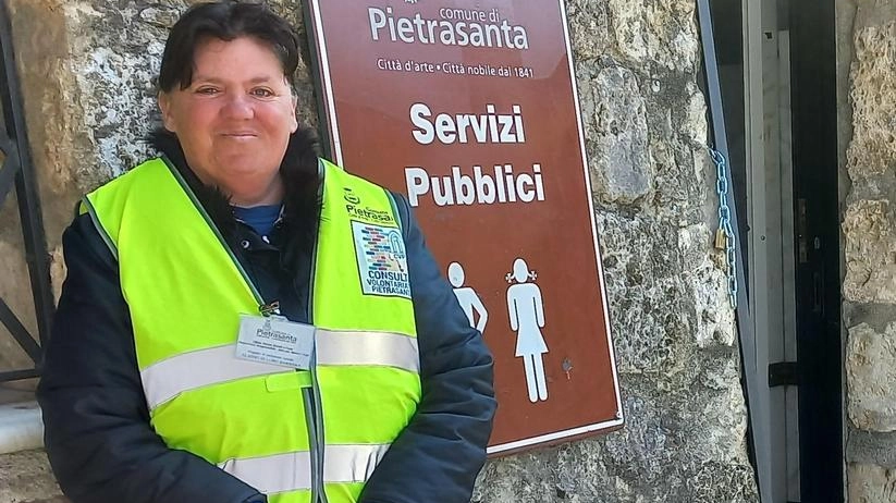 Una delle partecipanti al progetto borse lavoro promosso dal Comune tre anni fa