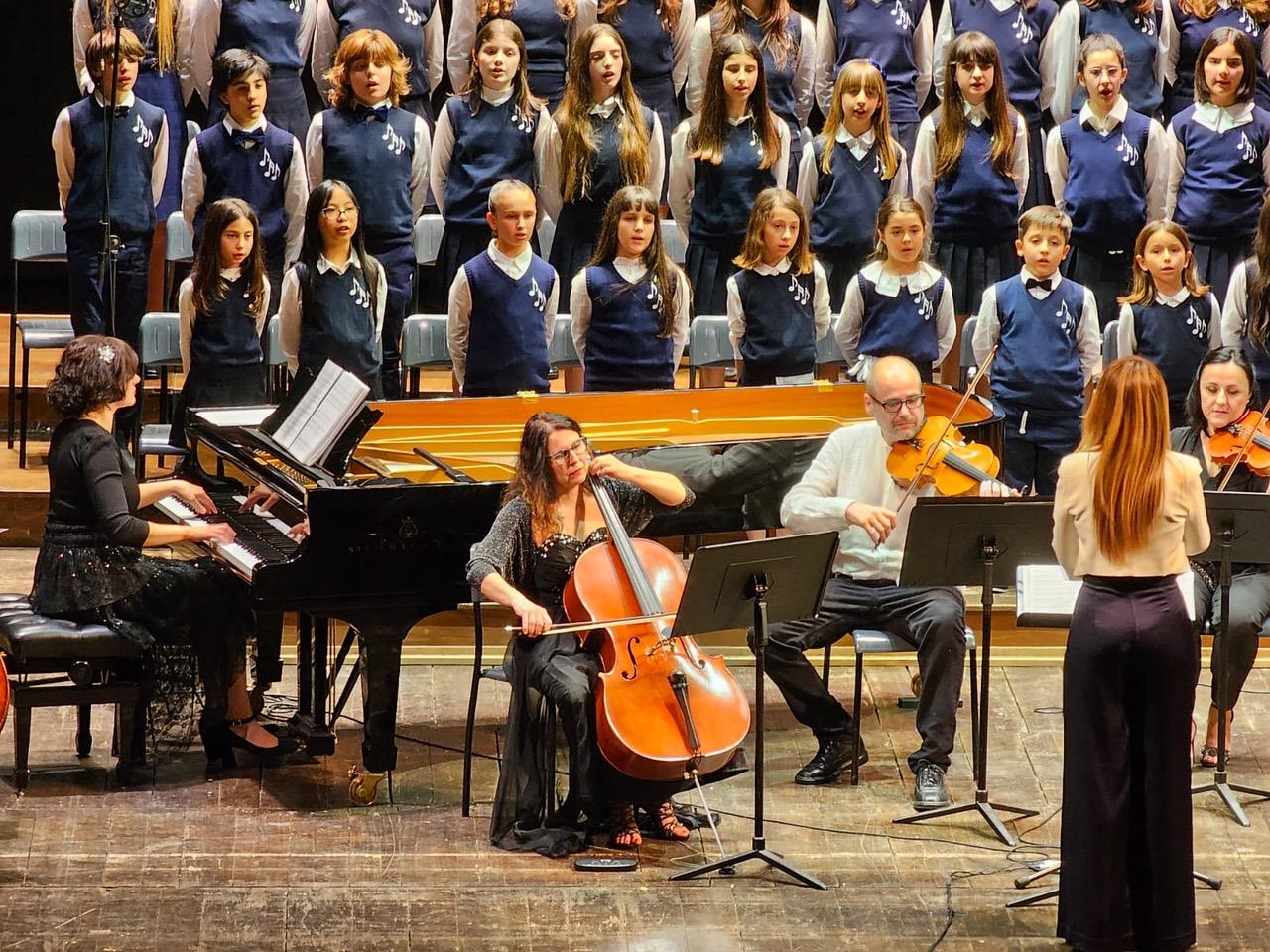 concerto di primavera al teatro verdi le voci bianche del coro bonamici