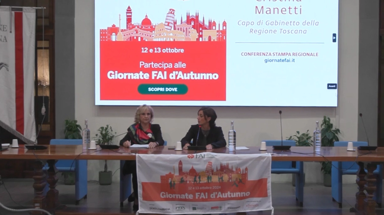 La presentazione delle Giornate Fai d'Autunno La presentazione delle Giornate Fai d'Autunno