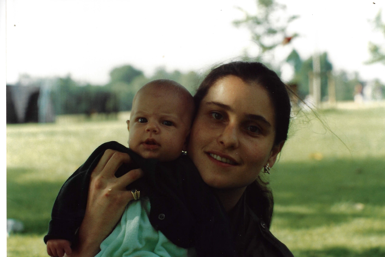 Carlo Acutis con la madre Antonia Salzano