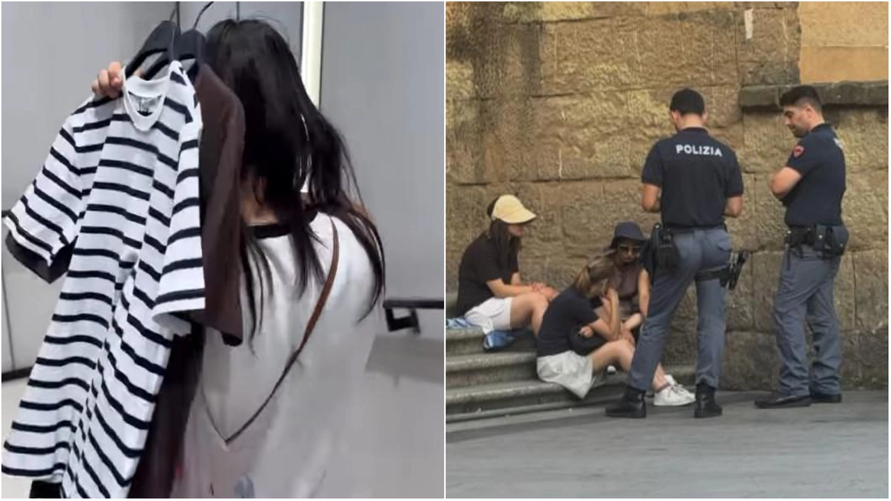 Una delle immagini di denuncia pubblicate sulla pagina Instagram “Firenze Cronaca Pickpockets“