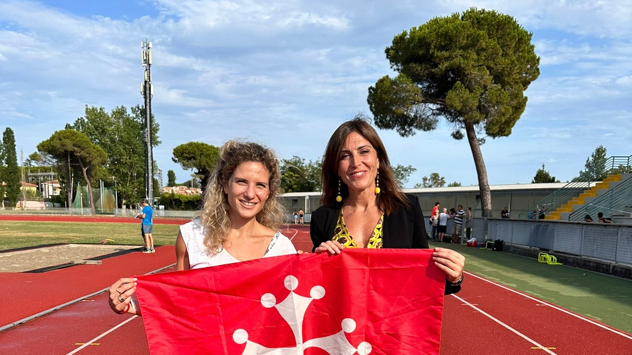 Anna Bongiorni con l'assessore Frida Scarpa Anna Bongiorni con l'assessore Frida Scarpa