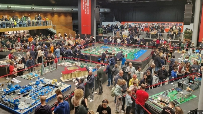 Una panoramica di una passata edizione di Bricks in Florence