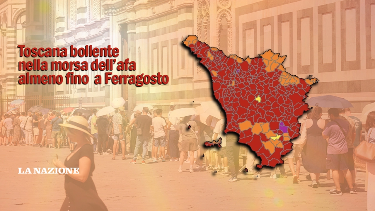Per quanti giorni durerà questo caldo infernale in Toscana? C’è una data per la svolta
