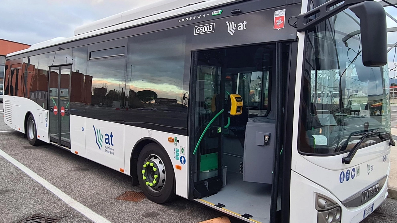 Uno dei nuovi mezzi in dotazione ad Autolinee Toscane Uno dei nuovi mezzi in dotazione ad Autolinee Toscane