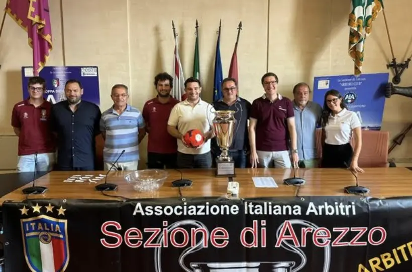 Coppa Campioni Aia, ad Arezzo la sfida tra 12 sezioni degli arbitri italiani