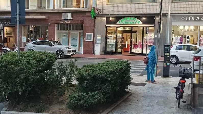 La zona di Corso Matteotti dove Severi ha ricevuto il pugno in faccia La zona di Corso Matteotti dove Severi ha ricevuto il pugno in faccia