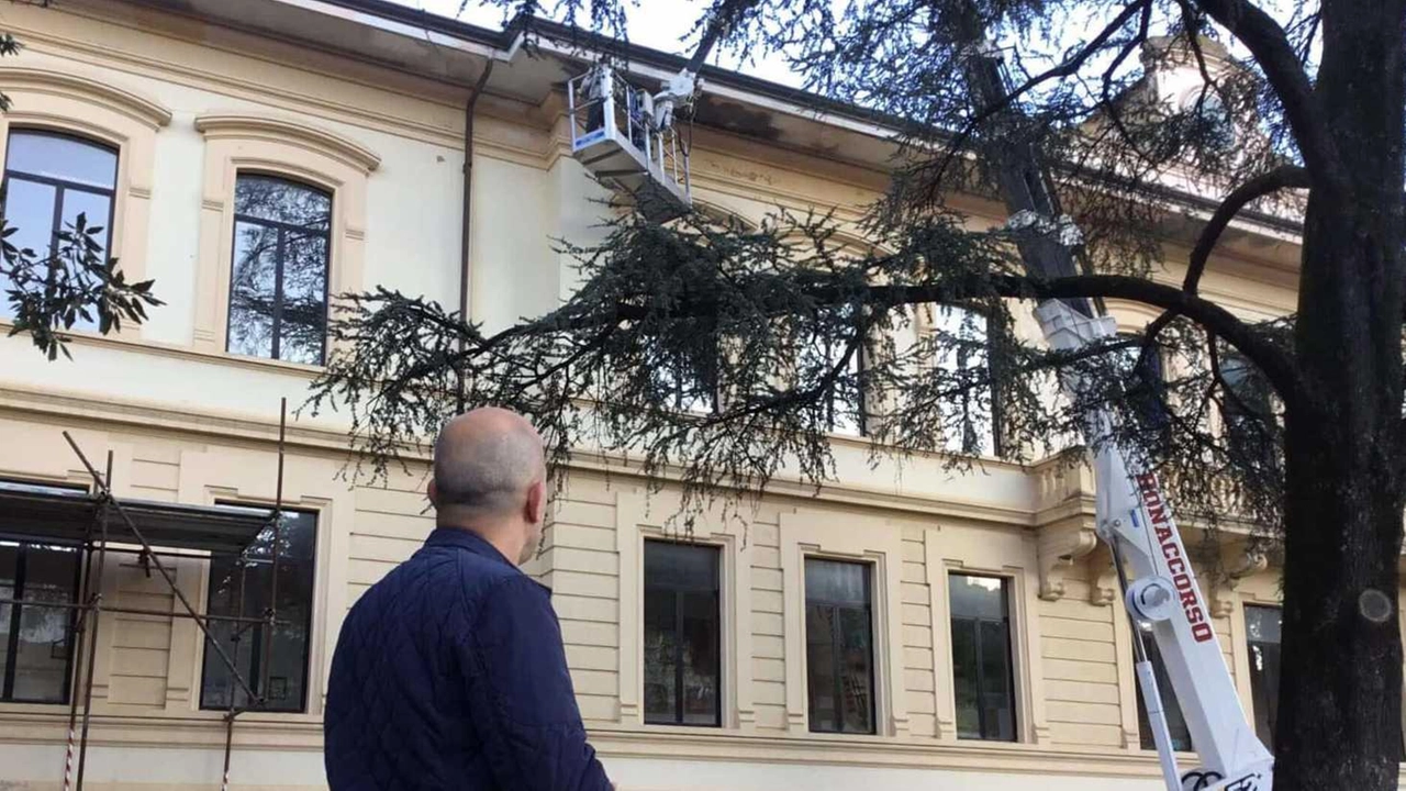 Le ultimissime fasi dei lavori alla scuola Leonardo Da Vinci di Signa Le ultimissime fasi dei lavori alla scuola Leonardo Da Vinci di Signa