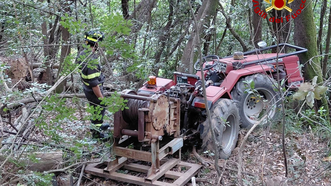 Muore travolto dal trattore: tragedia nel bosco, inutili i soccorsi
