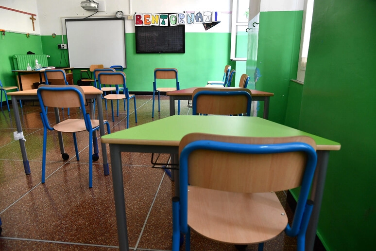 Scuole chiuse in Toscana per l'allerta arancione (Foto repertorio Ansa)