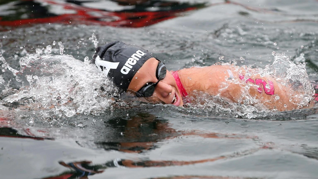 Ginevra Taddeucci è la nuova campionessa europea della 5 chilometri di nuoto in acque libere Ginevra Taddeucci è la nuova campionessa europea della 5 chilometri di nuoto in acque libere