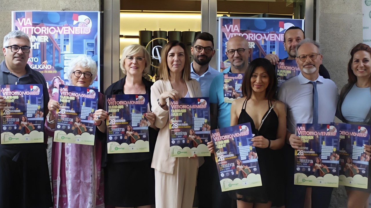 AREZZO Tutto pronto per la prima edizione di "Via Vittorio Veneto Summer Night", in programma sabato 28 giugno dalle 18 alle... AREZZO Tutto pronto per la prima edizione di "Via Vittorio Veneto Summer Night", in programma sabato 28 giugno dalle 18 alle...