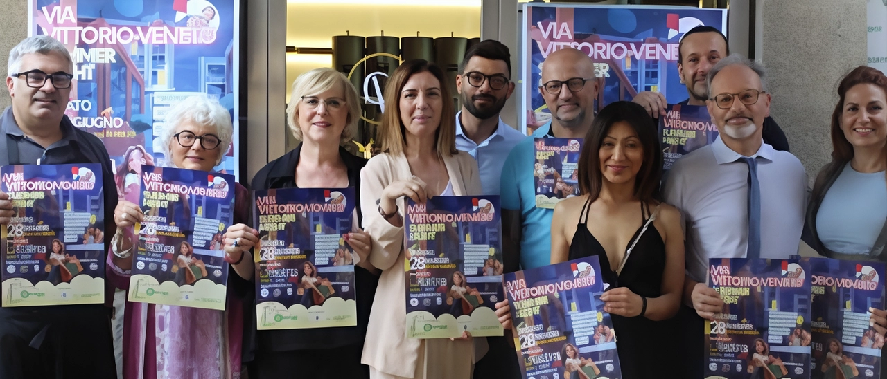 "Via Vittorio Veneto Summer Night". Serata tra shopping e divertimento