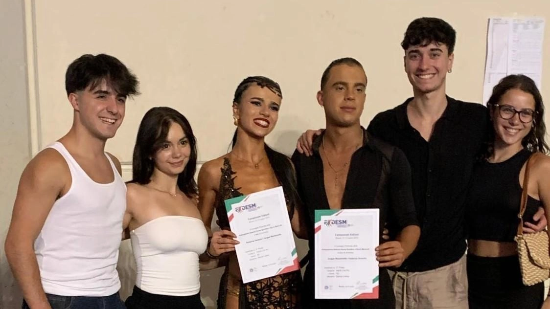 I protagonisti dell’Atena dance team di San Miniato I protagonisti dell’Atena dance team di San Miniato