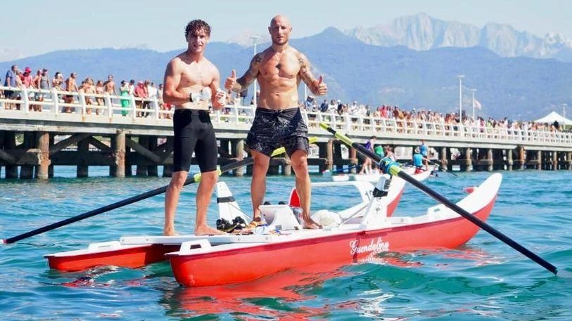 I vincitori dell’edizione 2023 Nicola Giannini e Andrea Pianti, dei. Bagni Margherita e Carducci I vincitori dell’edizione 2023 Nicola Giannini e Andrea Pianti, dei. Bagni Margherita e Carducci