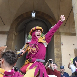 Arezzo, Giostra del Saracino: il ruggito della Chimera. Apoteosi Porta del Foro