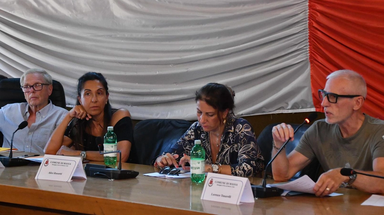 Da sinistra: Martelli, Lori, l’assessora Rossetti e Tonarelli (foto di Paola Nizza)