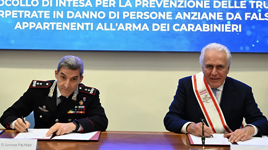 La firma dell’intesa fra il comandante. Legione carabinieri Toscana, generale Lorenzo Falferi, e il presidente della Regione Giani La firma dell’intesa fra il comandante. Legione carabinieri Toscana, generale Lorenzo Falferi, e il presidente della Regione Giani