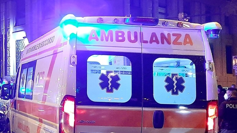 Un'ambulanza in una foto di repertorio