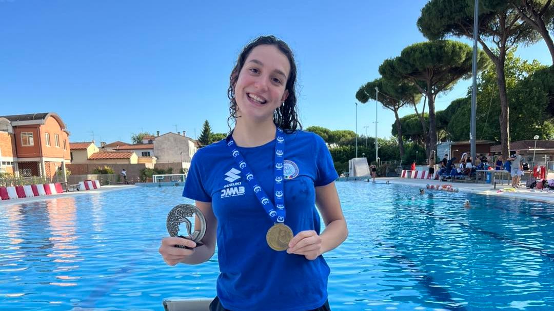 Nuoto pinnato, bronzo mondiale per la pratese Mencarelli