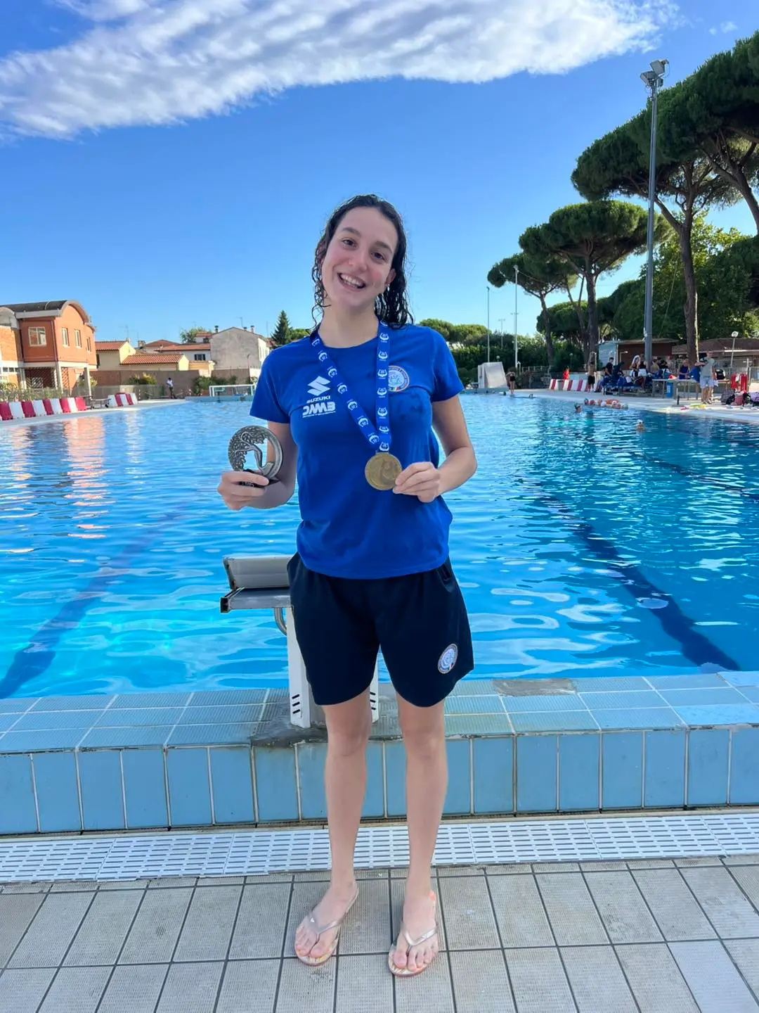 Nuoto pinnato, bronzo mondiale per la pratese Mencarelli