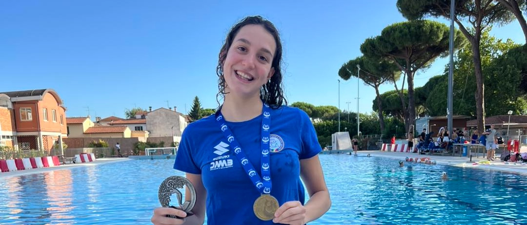 Nuoto pinnato, bronzo mondiale per la pratese Mencarelli