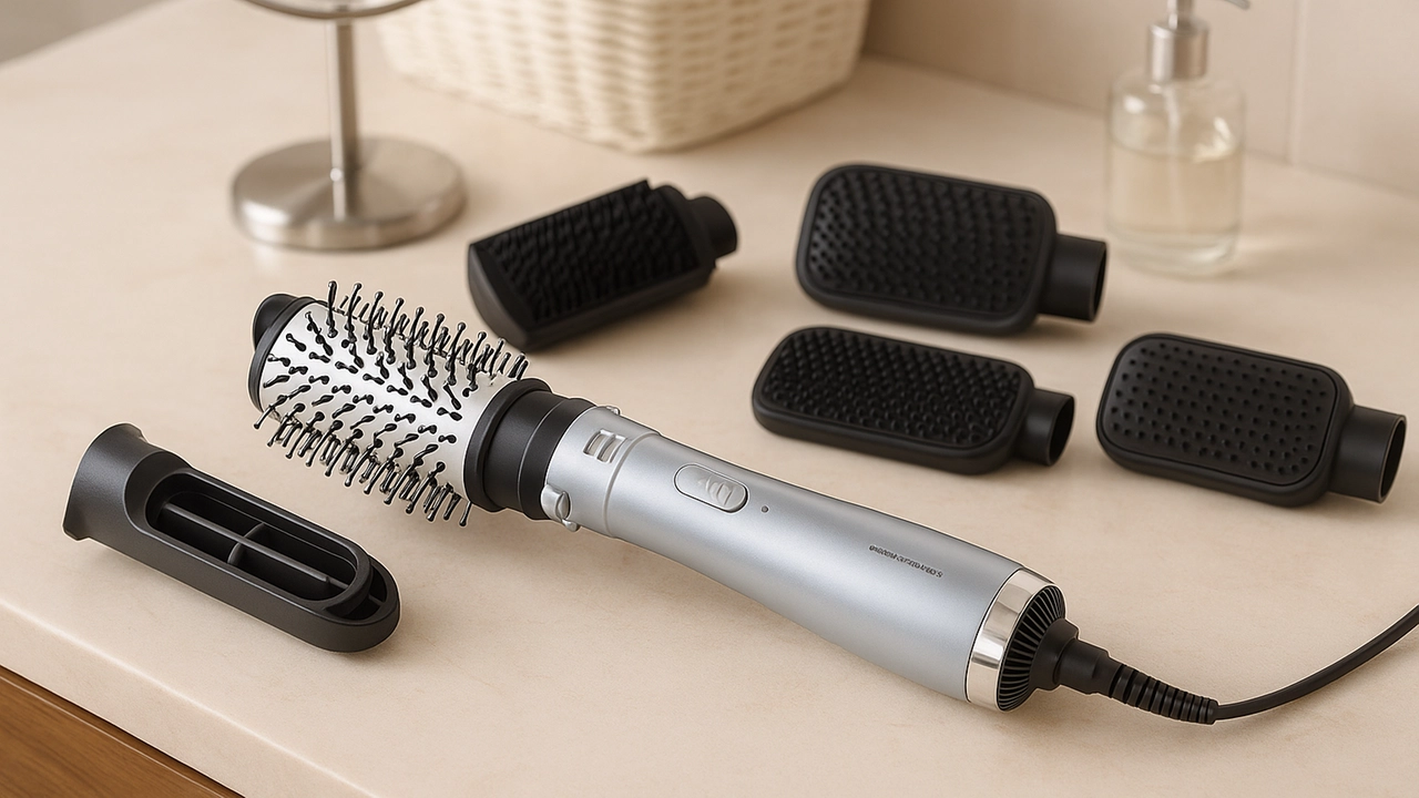 Spazzola ad aria calda BaByliss Hydro-Fusion 4in1