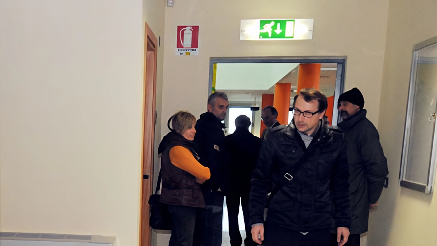 Sala d’attesa di un ambulatorio Sala d’attesa di un ambulatorio