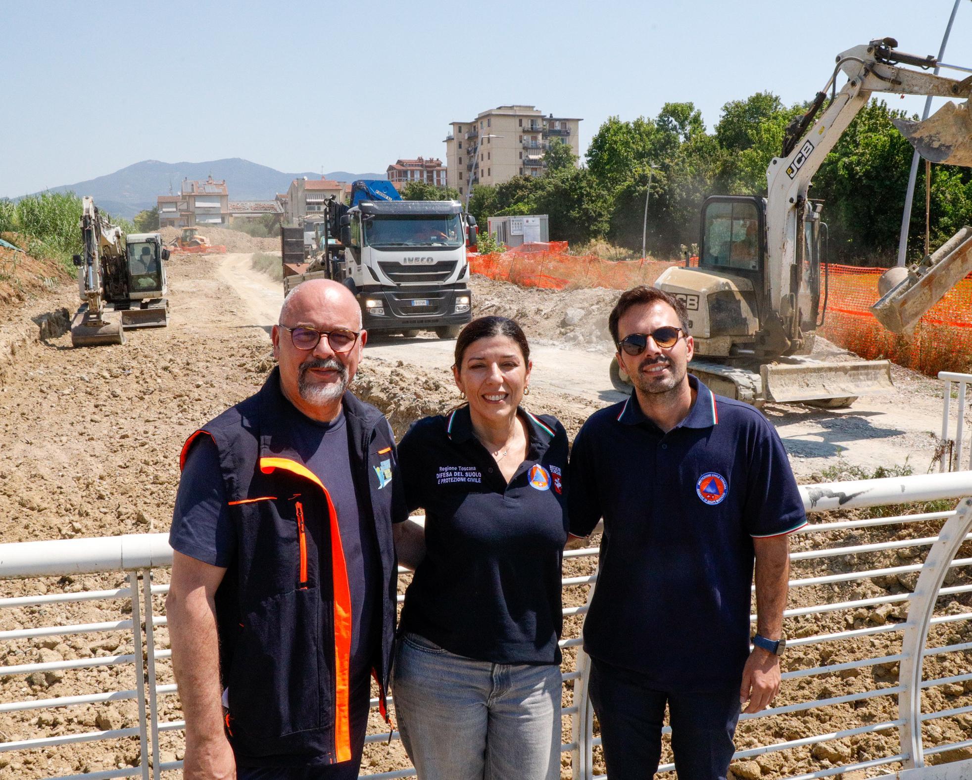 Partono i lavori in via delle Corti. Rischio alluvioni: opere da 3 milioni