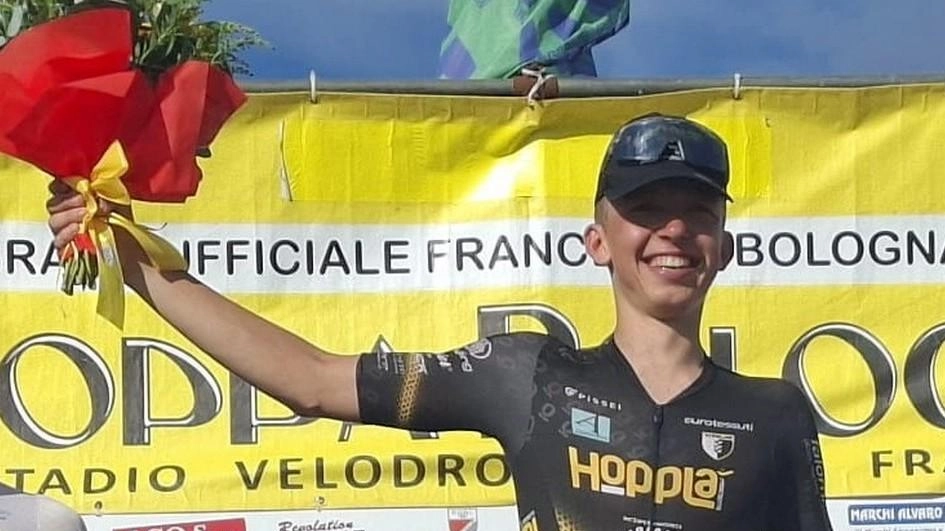Marco Manenti, l’atleta del Team Hopplà che martedì ha vinto a Levane Marco Manenti, l’atleta del Team Hopplà che martedì ha vinto a Levane