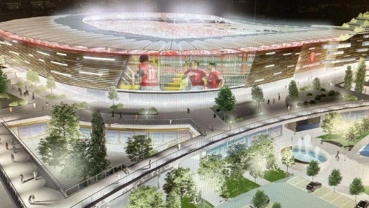 Il nuovo stadio di Perugia