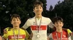 I gemelli Iacopi del Pedale Toscano Ponticino sul podio velocità I gemelli Iacopi del Pedale Toscano Ponticino sul podio velocità