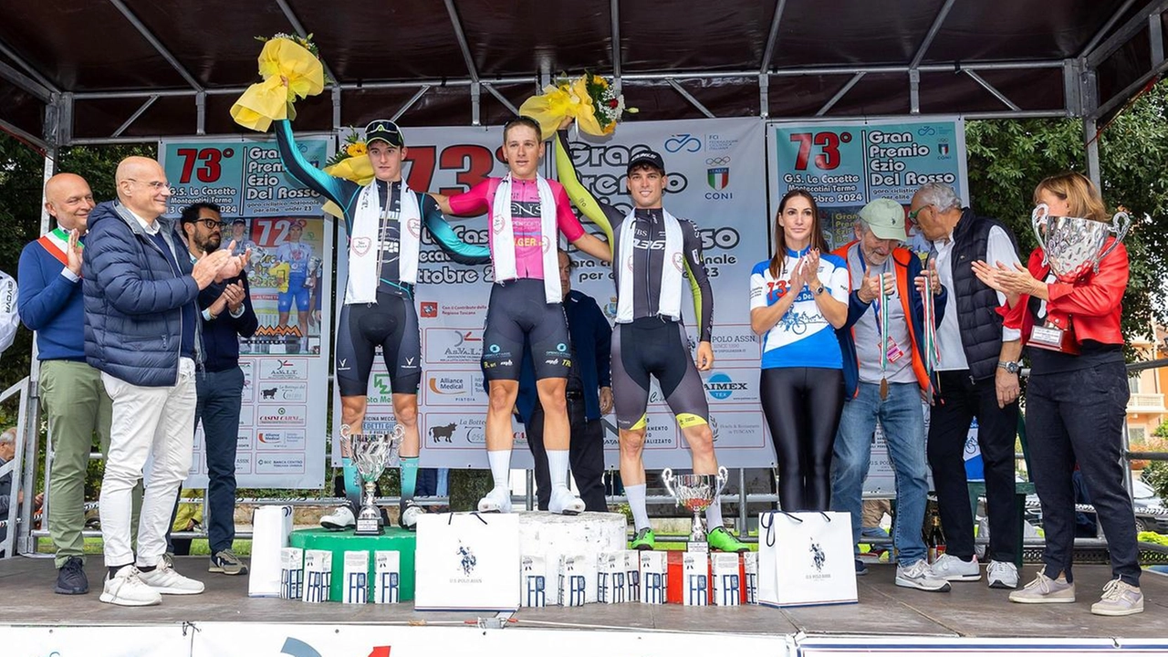 Il podio dellla settantatreesima edizione del Gran Premio Del Rosso (Goiorani) Il podio dellla settantatreesima edizione del Gran Premio Del Rosso (Goiorani)