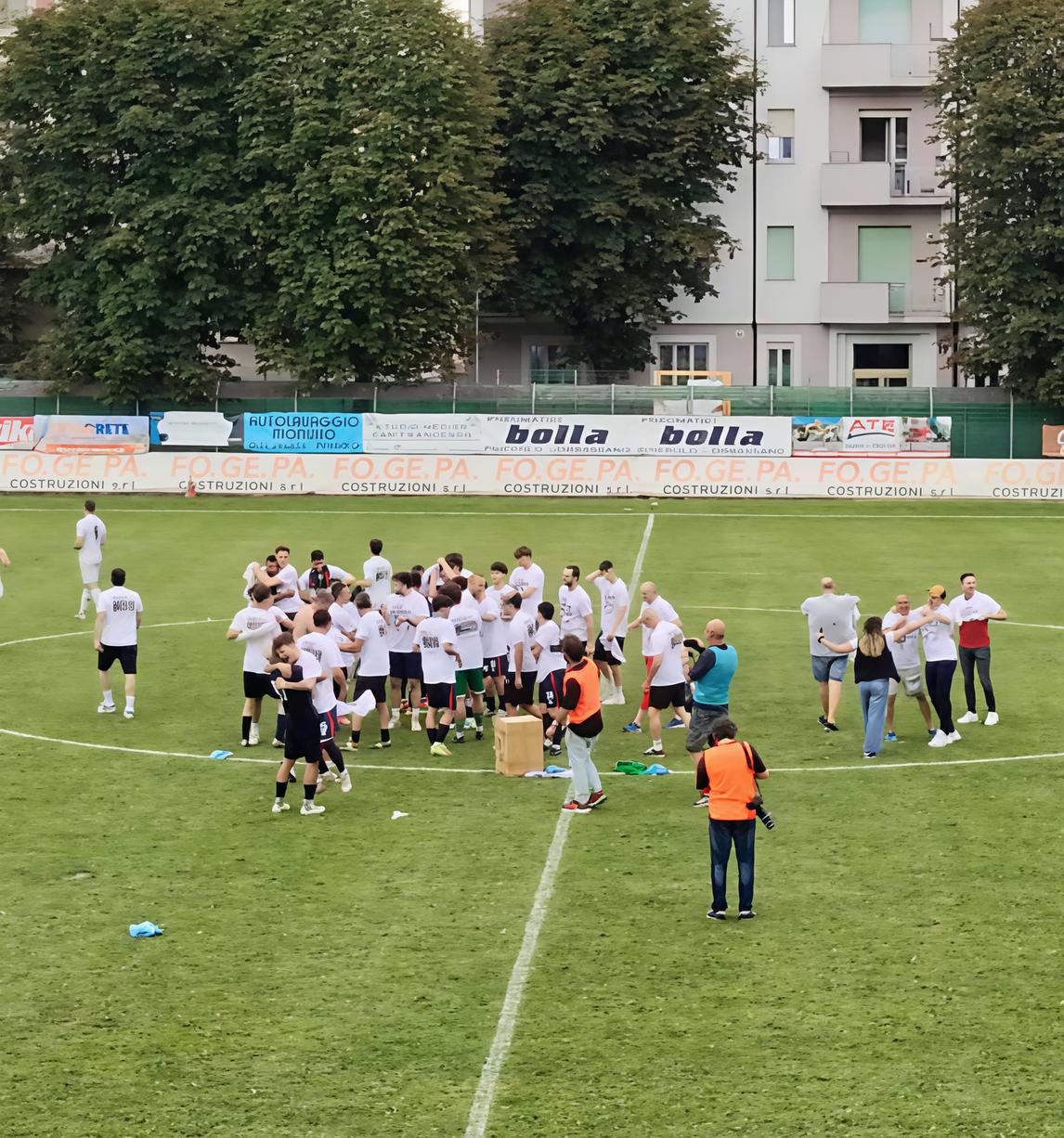 Cannara trionfa contro Pinerolo e vola in Serie D Cannara trionfa contro Pinerolo e vola in Serie D