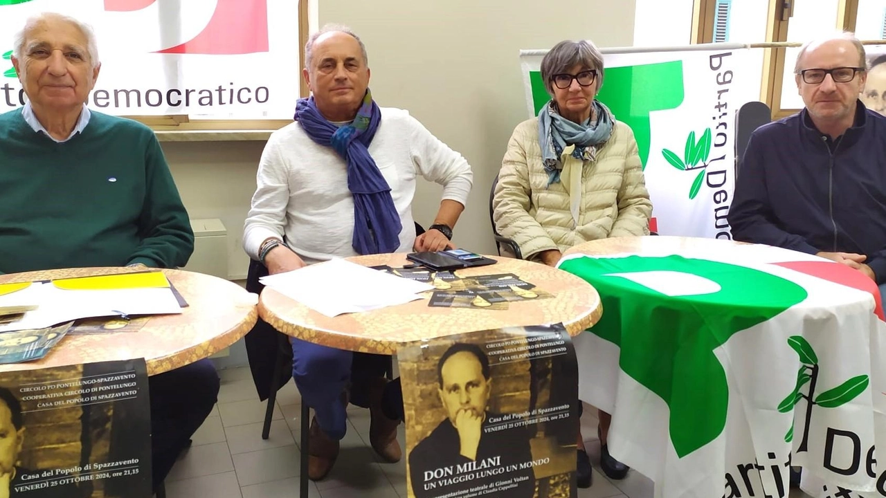 Serata teatrale a Pistoia in onore di Don Milani per contrastare i limiti del nostro tempo. Iniziativa culturale per valorizzare la memoria e l'eredità del grande maestro. Serata teatrale a Pistoia in onore di Don Milani per contrastare i limiti del nostro tempo. Iniziativa culturale per valorizzare la memoria e l'eredità del grande maestro.