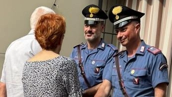 L’intervento dei carabinieri L’intervento dei carabinieri