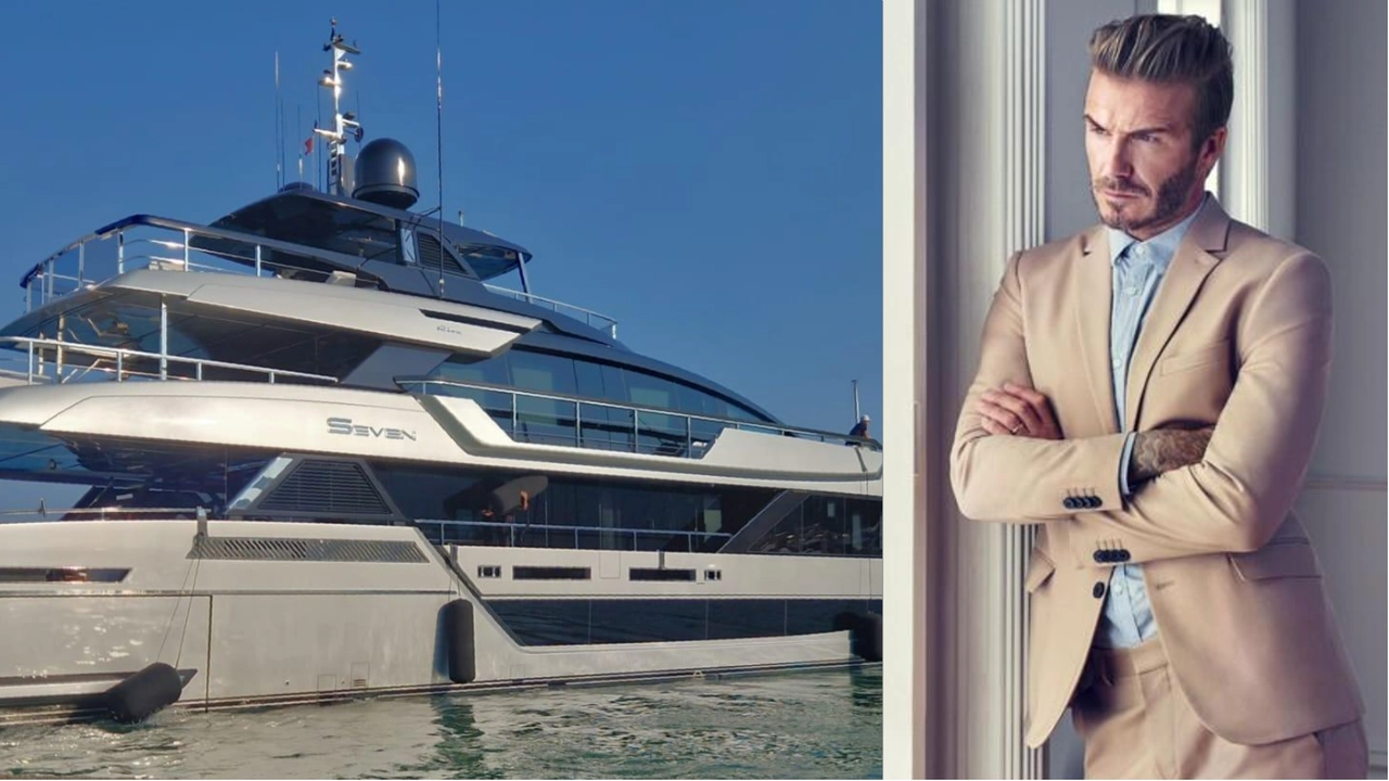 Il mega yacht di David Beckham è approdato a Cala Galera. L'ex calciatore, insieme alla moglie e agli amici, è in Toscana