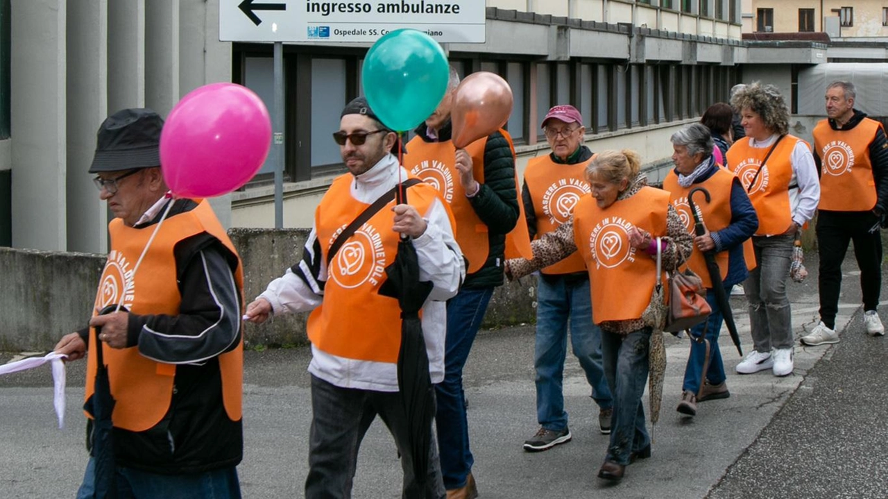 La manifestazione del comitato Ri-nascere in Valdinievole dello scorso aprile (Goiorani) La manifestazione del comitato Ri-nascere in Valdinievole dello scorso aprile (Goiorani)