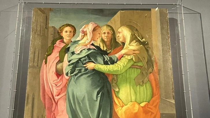 Bilancio positivo per il nuovo allestimento dell’opera del Pontormo. Dalla Sala del Fregio si può andare nel salone Leone X dove c’è. la lunetta affrescata “Vertumno e Pomona“. Sold out le visite guidate.
