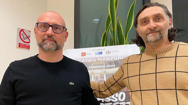 A sinistra il dottor Mauro Iannapollo e a destra Alain Tavanti A sinistra il dottor Mauro Iannapollo e a destra Alain Tavanti