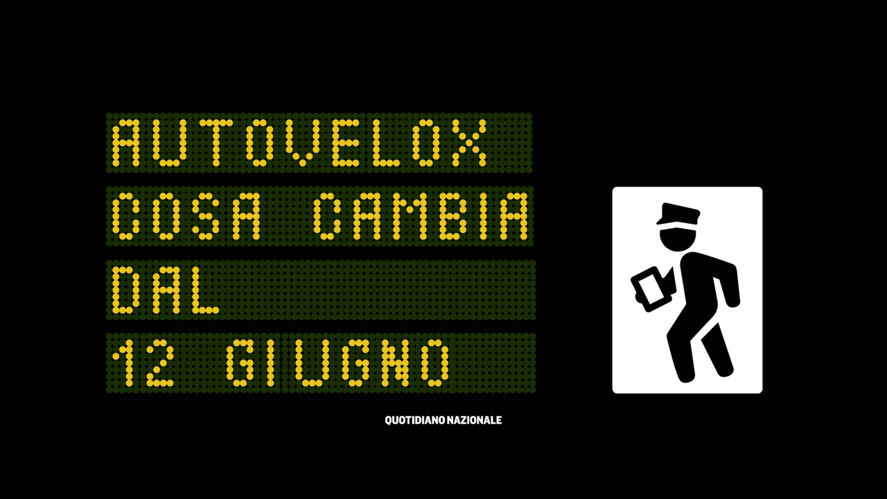 Autovelox, le regole dal 12 giugno e il rischio caos