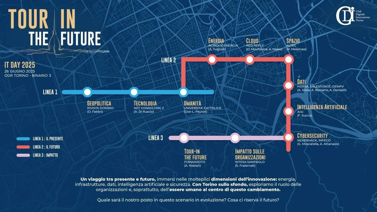 Itday 2025 al via oggi. Giraud: "vogliamo connettere le persone" Itday 2025 al via oggi. Giraud: "vogliamo connettere le persone"