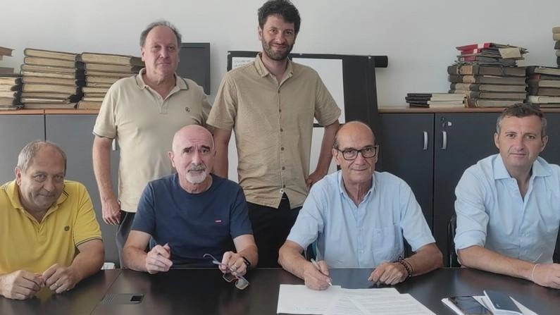 Il soggetti che hanno firmato il protocollo d’intesa col Consorzio di Bonifica Il soggetti che hanno firmato il protocollo d’intesa col Consorzio di Bonifica