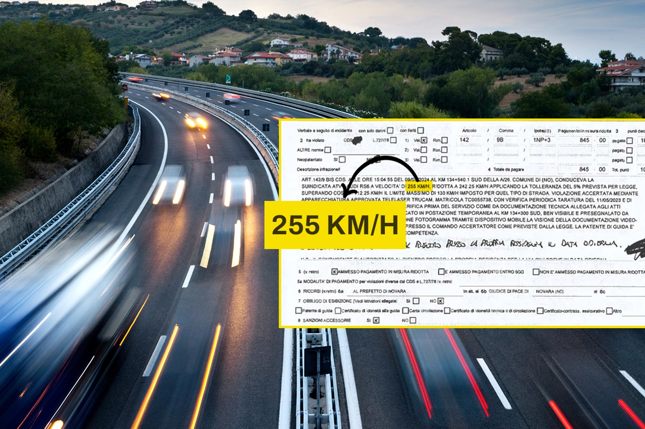 TruCam non omologato e multa annullata: ha vinto il ricorso un automobilista che secondo il verbale della Stradale sfrecciava a 255 chilometri orari sull'A4