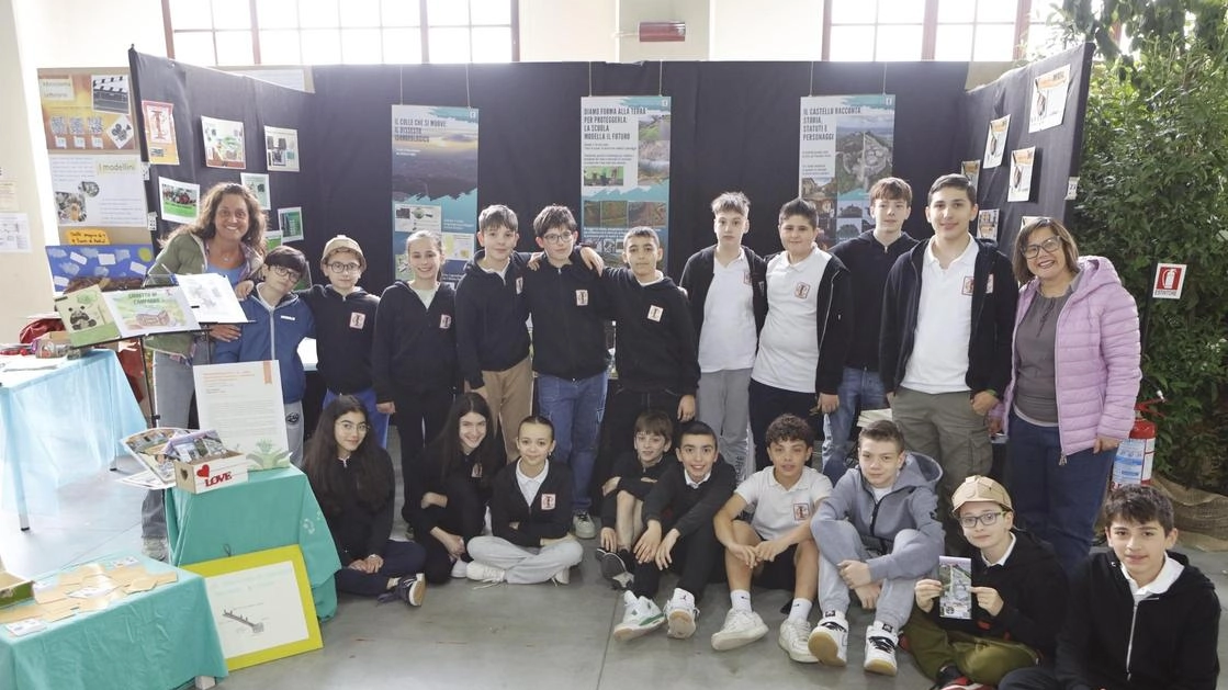 Un gruppo di studenti dell’istituto Caponnetto di Monsummano Terme Un gruppo di studenti dell’istituto Caponnetto di Monsummano Terme