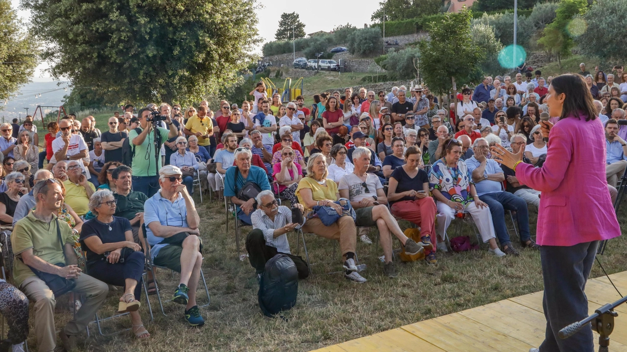La segretaria nazionale del Pd Elly Schlein alla Festa de L’Unità a. Fiesole La segretaria nazionale del Pd Elly Schlein alla Festa de L’Unità a. Fiesole