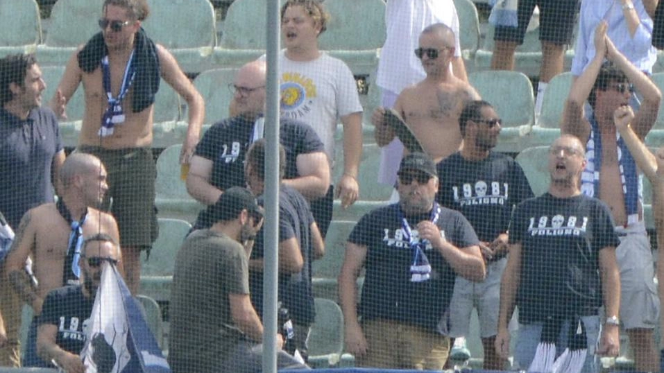 I tifosi del Foligno hanno seguito la squadra a Grosseto