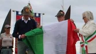 Un momento della cerimonia aFilattiera Un momento della cerimonia aFilattiera