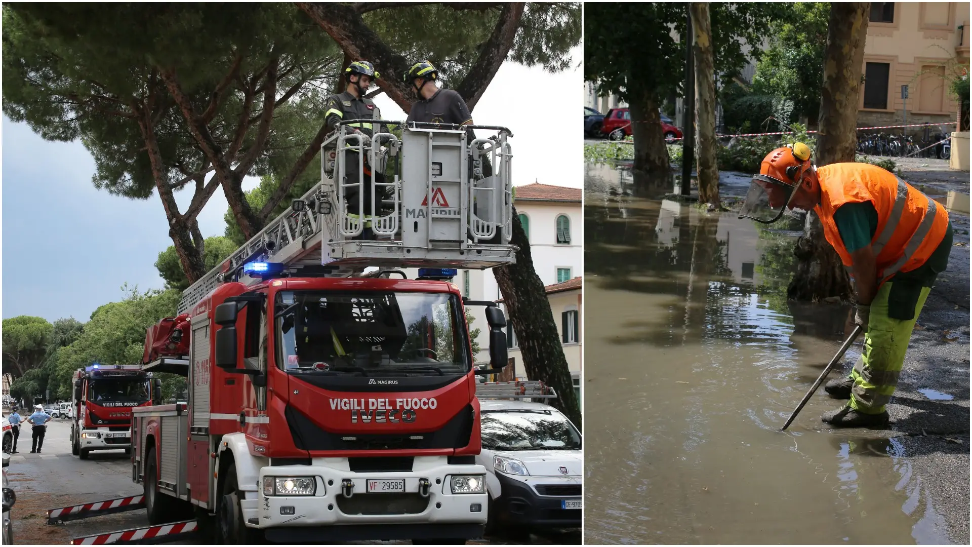 Maltempo Toscana, temporali forti e grandine: “27mila fulmini”. Prorogata l’allerta gialla
