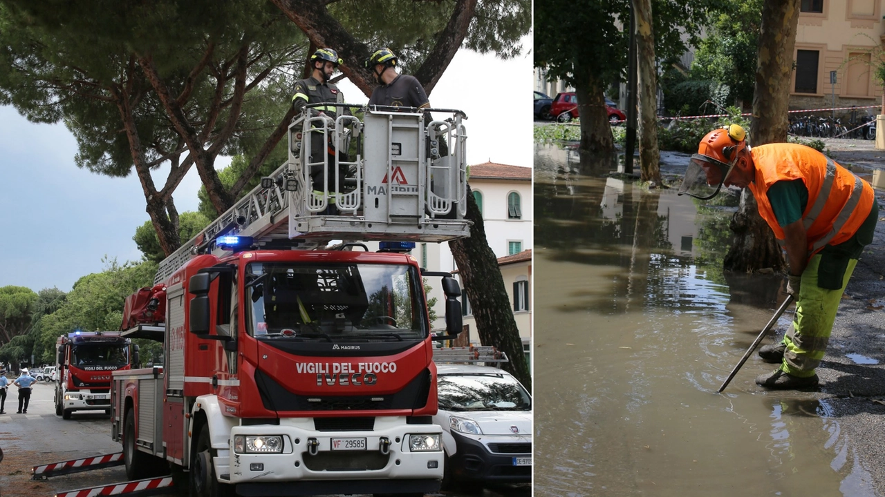 Maltempo Toscana, temporali forti e grandine: “27mila fulmini”. Prorogata l’allerta gialla